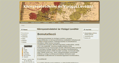 Desktop Screenshot of leveltar.vkki.hu